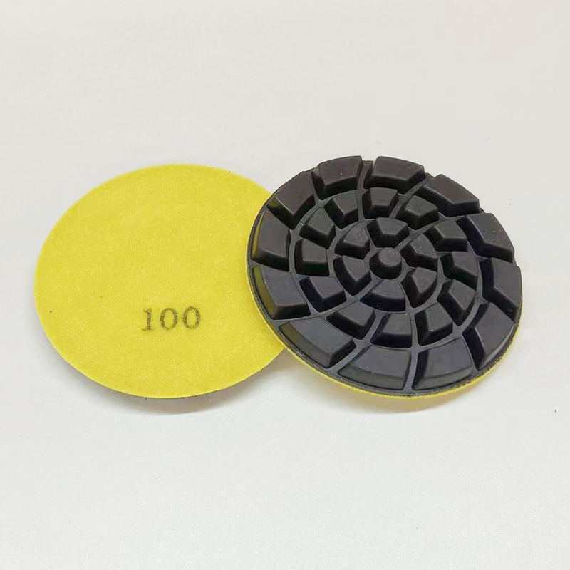 Đĩanghiềnnhựa bê tông 100#/concret resin oolishing pad 100#/diamondnhựanghiềnnhựa